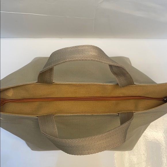 MAX MARA Canvas Top Handle Bag - Picture 9 of 15